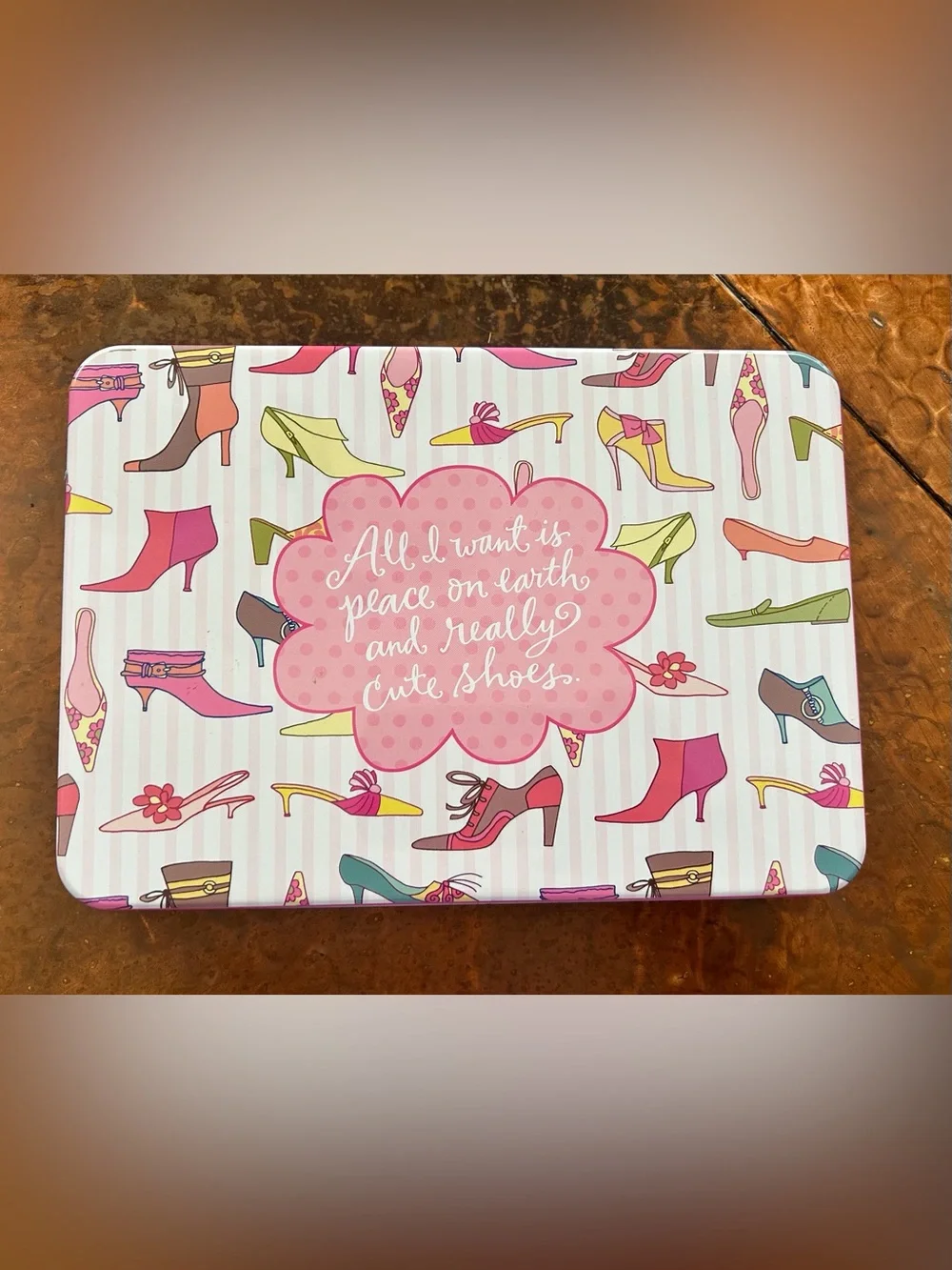 Card stationary with Shoe theme